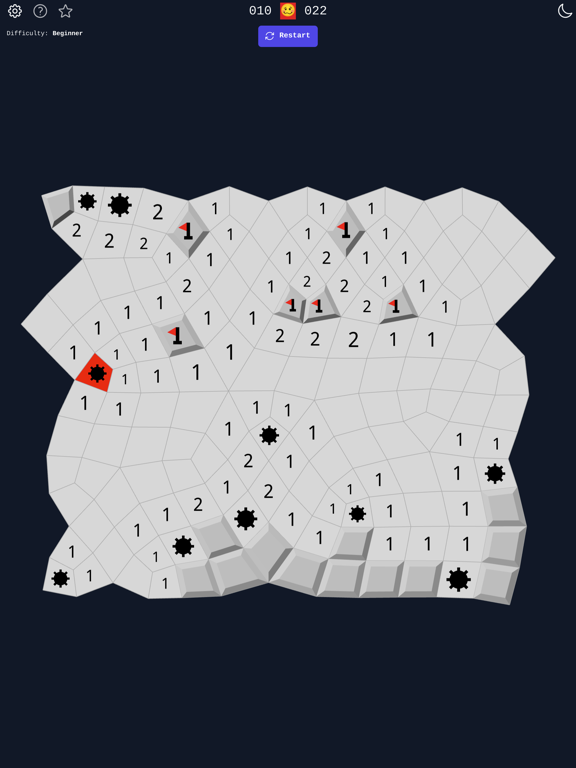 Capturas de pantalla de Minesweeper Twist iPad 