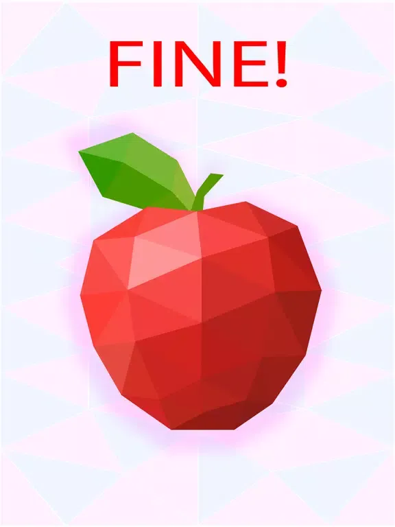 Tangkapan skrin Poly artwork puzzle iPad 