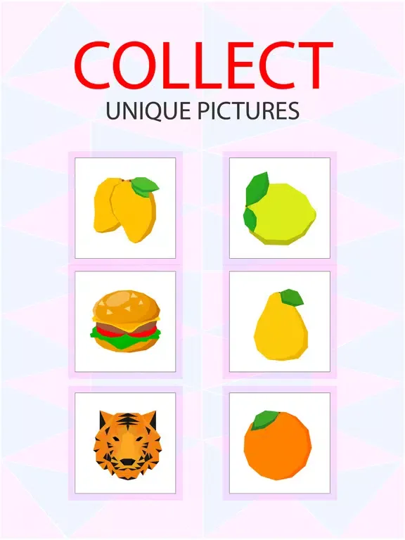 Tangkapan skrin Poly artwork puzzle iPad 