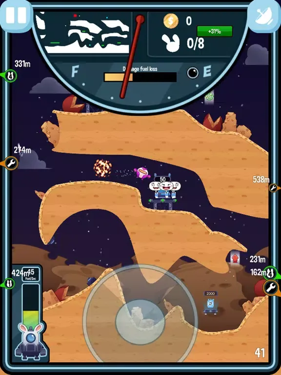 Ảnh chụp màn hình của Planet Rabbit iPad 