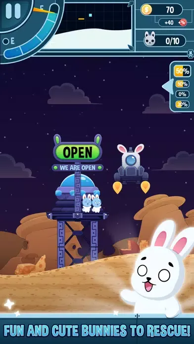 Ảnh chụp màn hình của Planet Rabbit