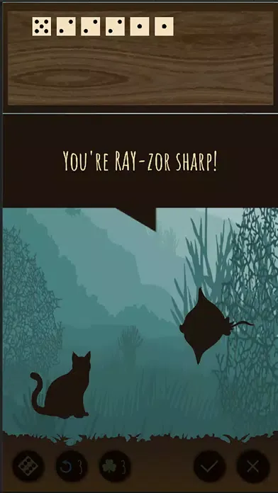 Screenshot di Farkle Safari