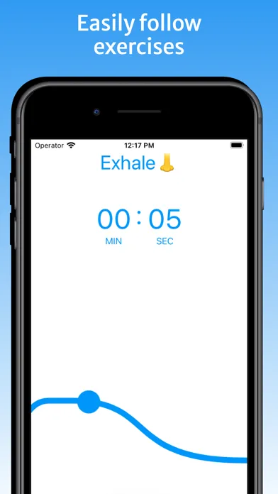 Tangkapan layar BreatheBro: Breathing Exercise
