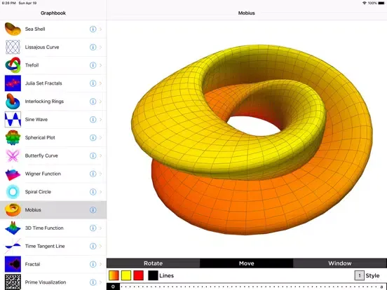 Graphbook iPad 應用截圖