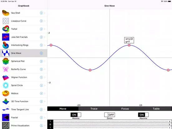 Graphbook iPad 應用截圖