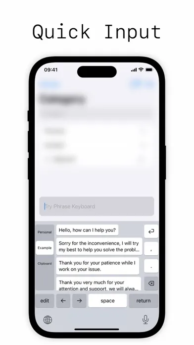 صور Phrase Keyboard - Quick Type