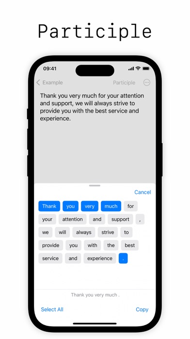 Captures d'écran de Phrase Keyboard - Quick Type