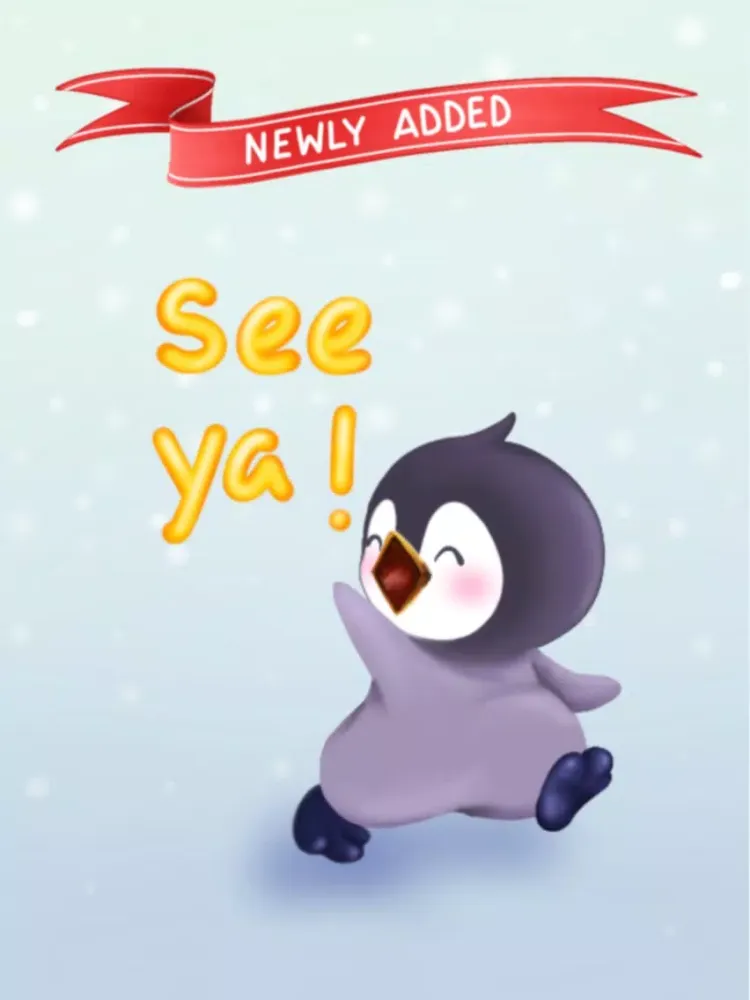 Penguin Bo Sticker Pack iPad  Screenshots