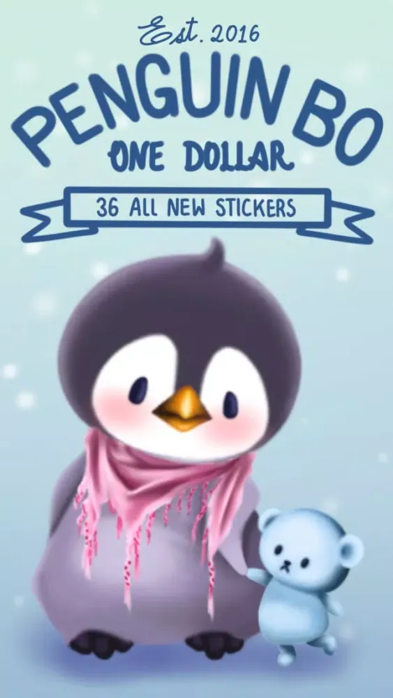 Penguin Bo Sticker Pack Screenshots