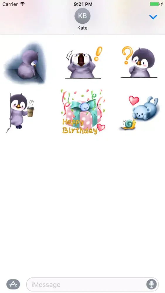 Penguin Bo Sticker Pack Screenshots