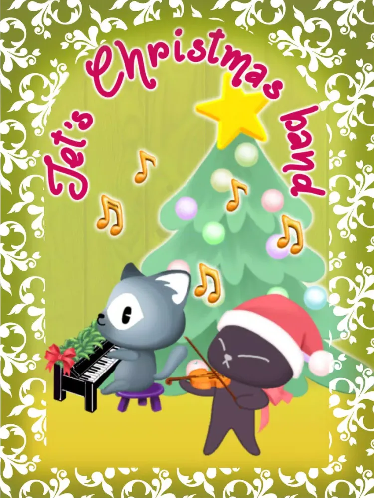 Jet's Christmas Band: Animated iPad 应用截图