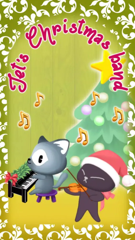 Jet's Christmas Band: Animated应用截图