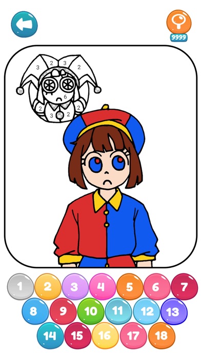 Скриншоты Pomni Digital circus coloring