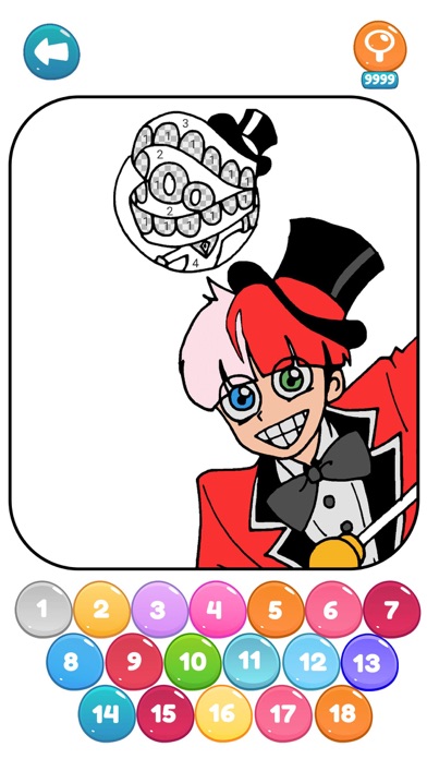 Скриншоты Pomni Digital circus coloring