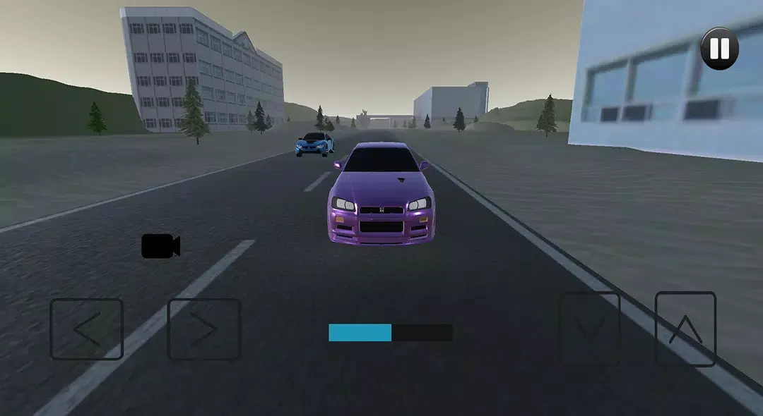 ภาพหน้าจอของ Driving Skyline R34 Drift Car