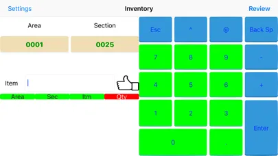 Tangkapan layar Retail Physical Inventory