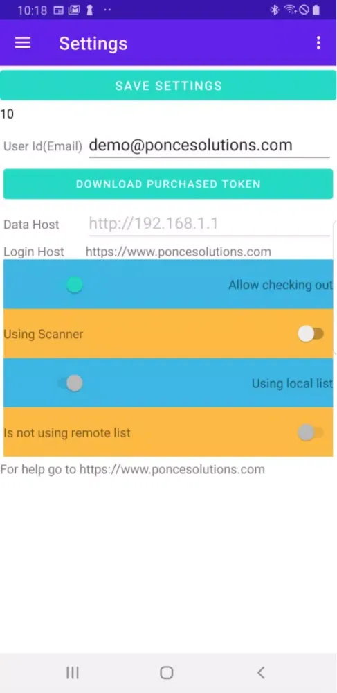 Paperless Event Checking In 스크린샷