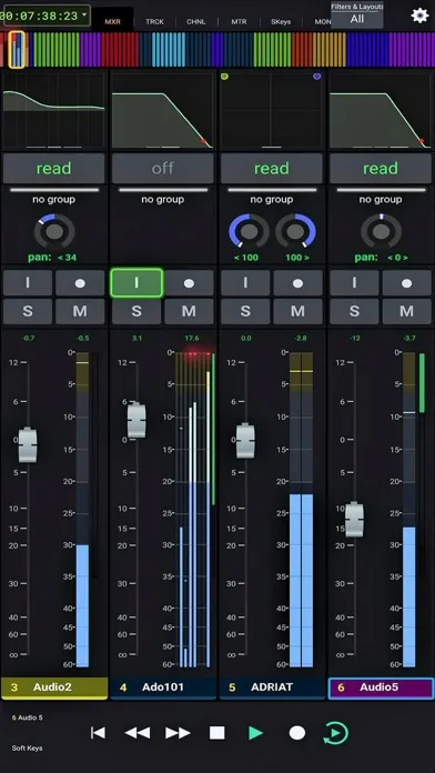 Скриншоты Avid Control