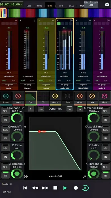Скриншоты Avid Control