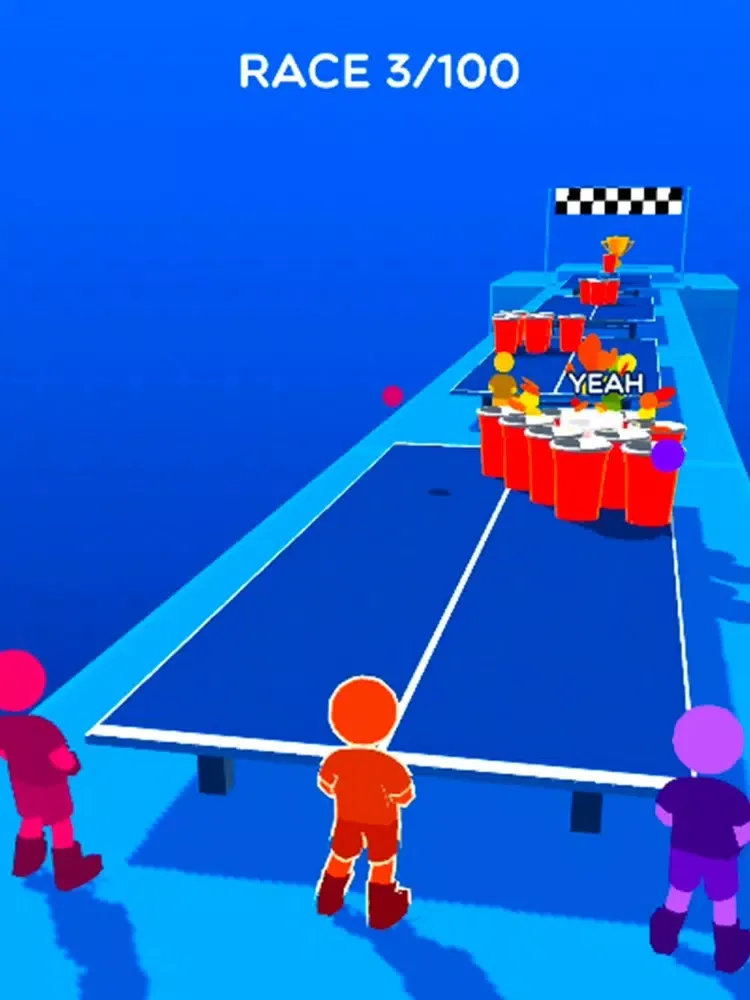ภาพหน้าจอของ Pong Race! iPad 