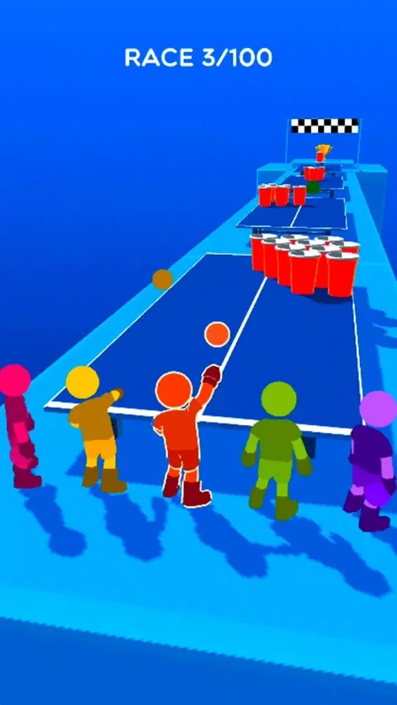 ภาพหน้าจอของ Pong Race!