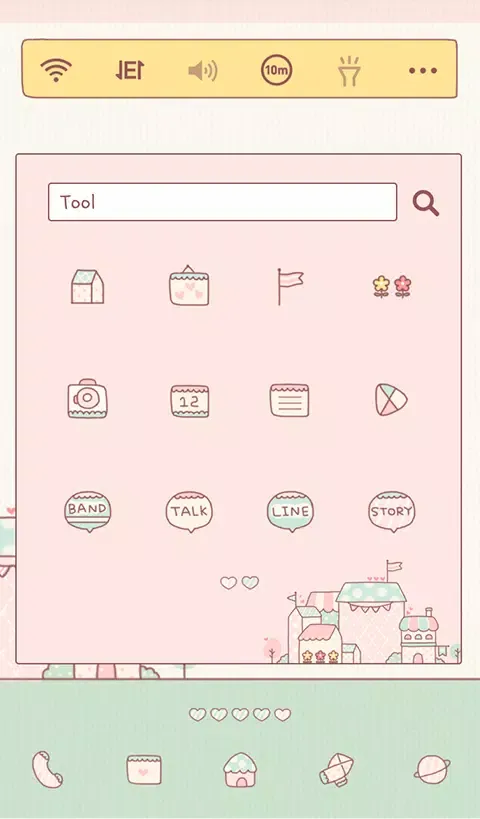 my little town dodol theme Screenshots