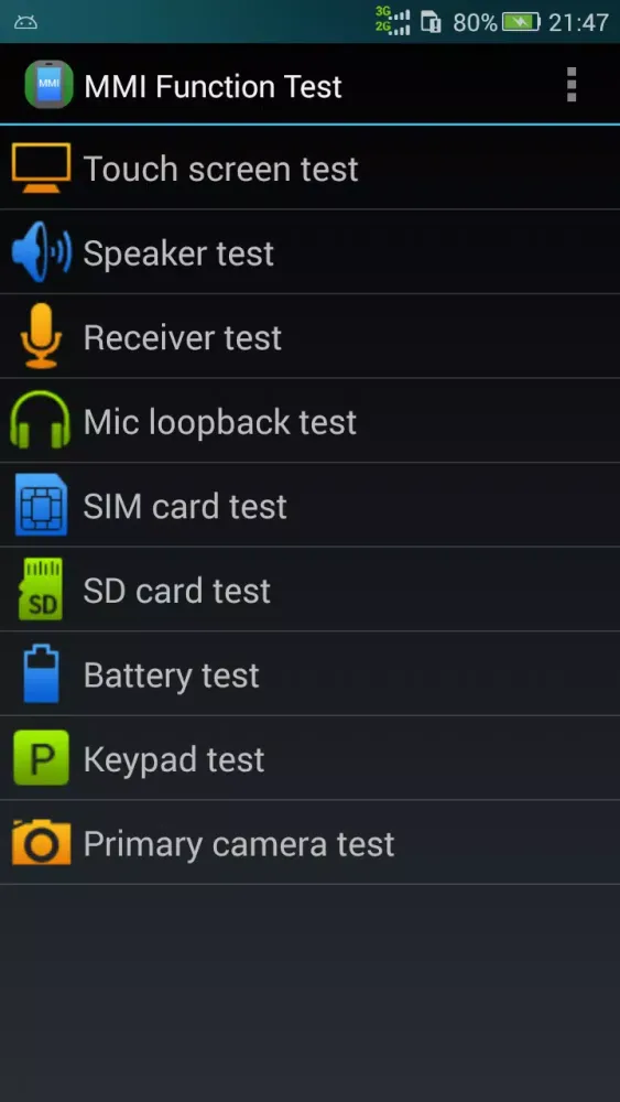 Zrzuty ekranu Development Settings