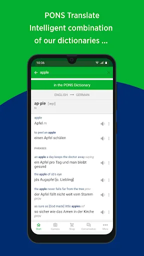 PONS Translate سکرین شاٹس