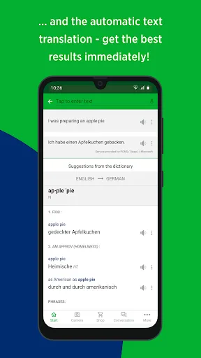 PONS Translate سکرین شاٹس