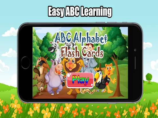 Screenshot di ABC Alphabets Learning Flash Cards For Kids iPad 