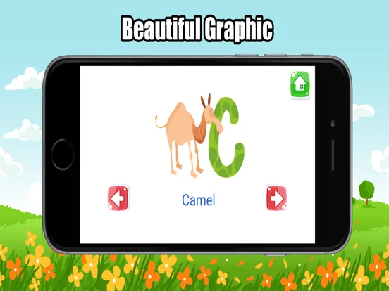Screenshot di ABC Alphabets Learning Flash Cards For Kids iPad 