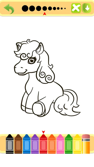 تصاویر Pony Colouring and Painting Book