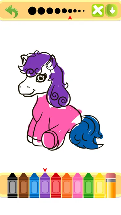 تصاویر Pony Colouring and Painting Book