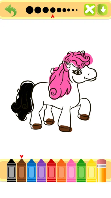 تصاویر Pony Colouring and Painting Book