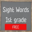 Sight Words 1st Grade Flashcard