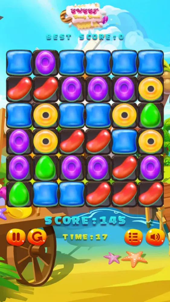 Capturas de pantalla de Sweet Candy Crack No Ad