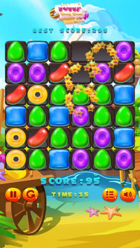 Capturas de pantalla de Sweet Candy Crack No Ad