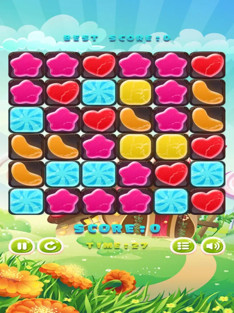 Capturas de tela do Sweet Candy Fever Blast iPad 