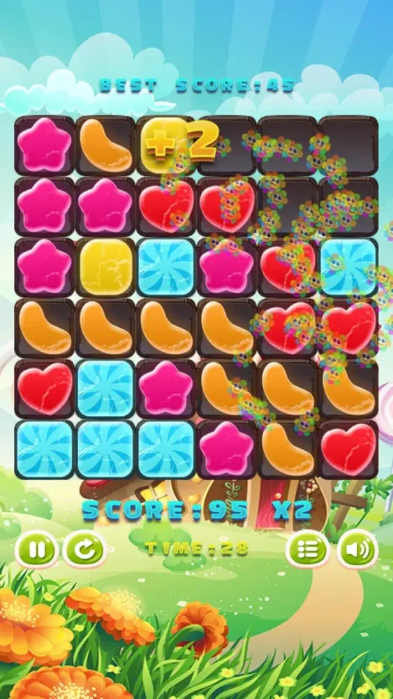 Capturas de tela do Sweet Candy Fever Blast