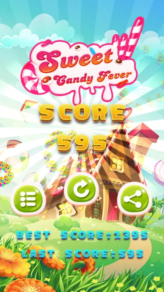 Capturas de tela do Sweet Candy Fever Blast