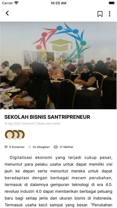 Zrzuty ekranu Santripreneur