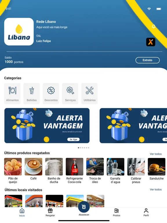 Rede Líbano iPad 应用截图