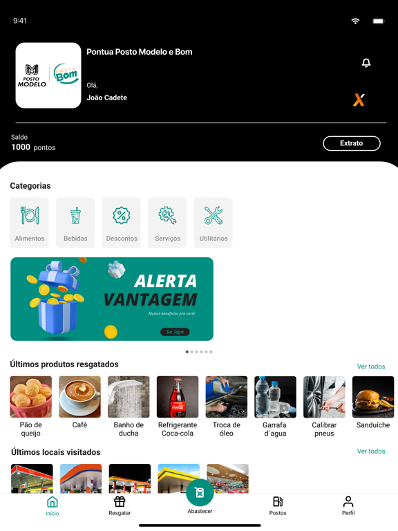 Pontua Posto Modelo e Bom iPad 應用截圖