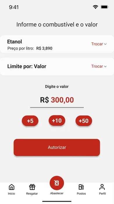Zrzuty ekranu Abasteça com vantagem