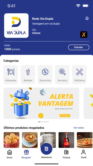 Ảnh chụp màn hình của Rede Via Dupla