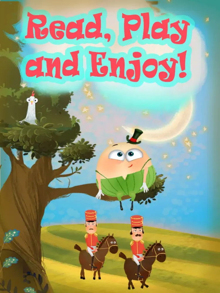 Скриншоты Humpty Dumpty -The Library of Classic Bedtime Stories and Nursery Rhymes for Kids iPad 