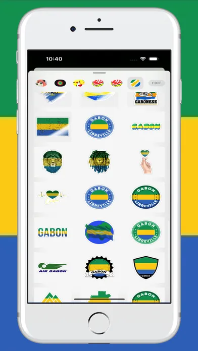 Скриншоты Gabon Sticker