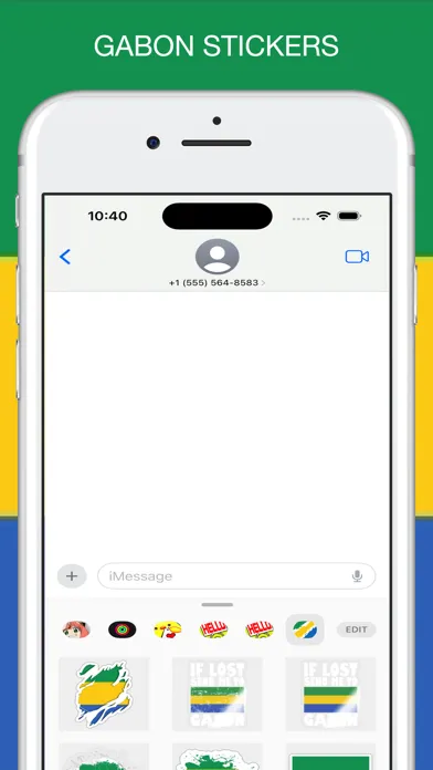 Скриншоты Gabon Sticker