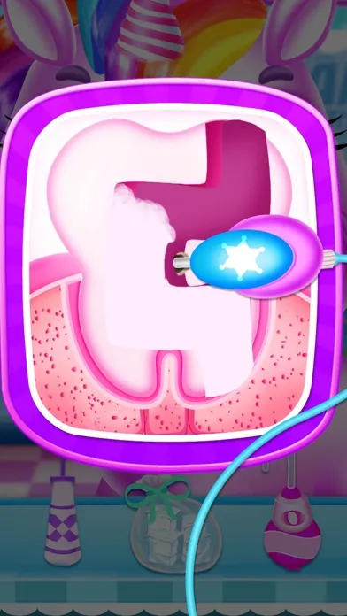 Captures d'écran de Baby Pony Games - Dentist Game