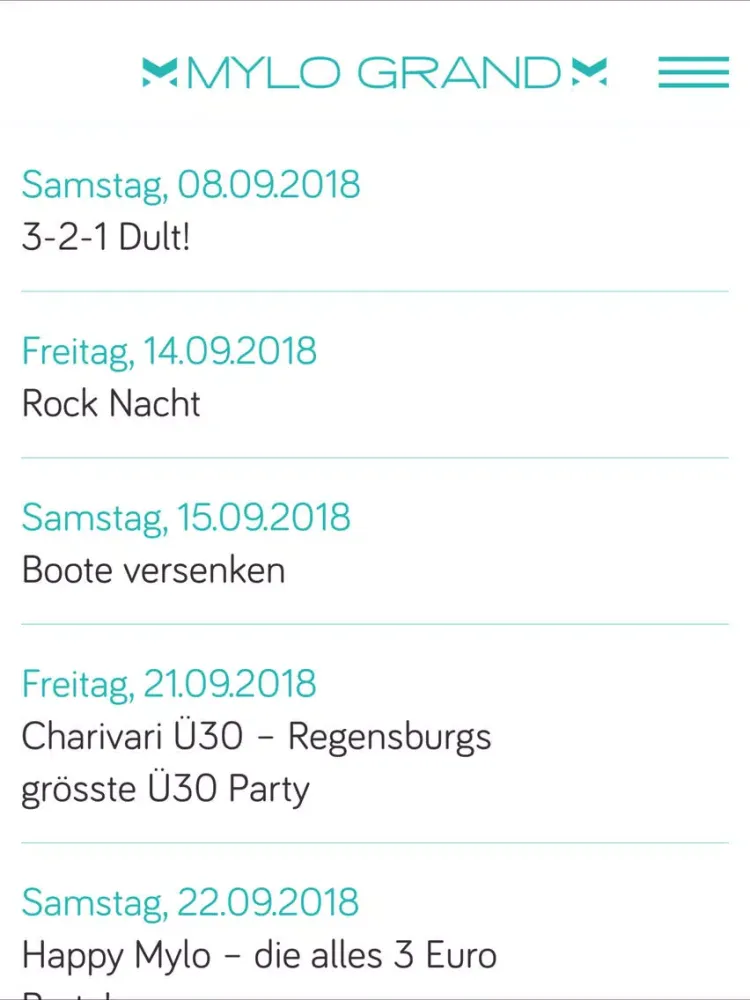 Capturas de pantalla de MYLO Regensburg iPad 